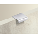 Greep Empoli, boorafstand 25, L 38 mm, B 36 mm, H 15 mm, Mat verchroomd