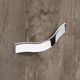 Poignée Genoa, entraxe de perçages 128, L 170 mm, B 23 mm, H 26 mm, chromé brillant