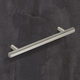 stanggreep Hale, boorafstand 384, L 444 mm, H 35 mm, ø 12 mm, roestvrij staal finish geborsteld