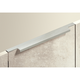 Poignée profil Lamezia, L 795 mm, B 39 mm, aspect inox brossé