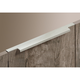 Poignée profil Lamezia, L 795 mm, B 39 mm, aspect inox brossé