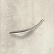 Poignée Nicia, entraxe de perçages 96, L 112 mm, H 30 mm, ø 10 mm, aspect inox brossé