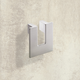 Greep Vigilia, boorafstand 32, L 60 mm, B 60 mm, H 24 mm, roestvrij staal finish geborsteld