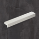Poignée Rovigo, entraxe de perçages 224, L 239 mm, B 16 mm, H 25 mm, Aluminium anodisé