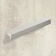 Poignée Rovigo, entraxe de perçages 224, L 239 mm, B 16 mm, H 25 mm, Aluminium anodisé
