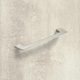 Poignée Suasa, entraxe de perçages 160, L 202 mm, B 8 mm, H 38 mm, aspect inox brossé