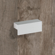 Greep Trani, boorafstand 32, L 52 mm, B 26 mm, H 16 mm, Aluminium geëloxeerd