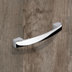 Poignée Vantania, entraxe de perçages 128, L 144 mm, B 14 mm, H 27 mm, chromé brillant