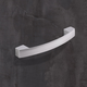 Greep Vantania, boorafstand 128, L 144 mm, B 14 mm, H 27 mm, Mat verchroomd