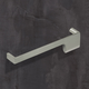 Greep Zenga links, boorafstand 192, L 201 mm, B 36 mm, H 30 mm, roestvrij staal finish geborsteld