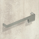 Greep Zenga links, boorafstand 192, L 201 mm, B 36 mm, H 30 mm, roestvrij staal finish geborsteld