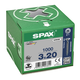 Houtschroef SPAX-S PK Pozidrive met verzonken kop 3 x 20