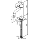 Damixa silhouet pr lavabo medium acier  