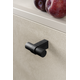 Bouton T NOBB L52 aluminium brossé laiton cava
