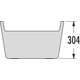 Hailo laundry panier a linge blanc 