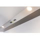 Novy telescopische dampkap 90cm RVS dub motor elec