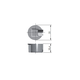 Kap voor tablet verbinder Quick d.35mm