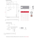 Link X262 compas d'abattant finition alu gris 