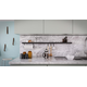 Horizon reling-kit 900mm zwart incl. bevestigingen, 3 haken en rolhouder