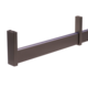 Support pour barre de penderie manganese linear alu