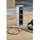 Brick rvs b-f 3 stopcontacten + 2 usb