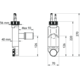 Siphon spazio clima blanc  
