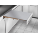 Hailo rapid uittrektafel rvs look