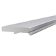 AvanTech YOU Designprofiel in accentkleur, Aluminiumkleurig, 500 mm