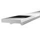 AvanTech YOU Profilé design dans une couleur accentuée, Aspect chrome, 500 mm