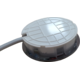 Solo spot Led d.58mm 2.4w 4000K 230V look inox + 1 mètre de câble sans fiche