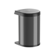 Poubelle hailo mono iantracithe/noir 20l  