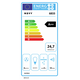 Novy Pureline 90 cm inox moteur s/s Led 
