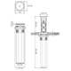 AUTOMATIK ZWART NL-D- 2 ST + USB A/C + QI