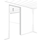 Hawa Junior 80 B pocket - set profil 2000mm 