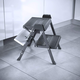 Hailo step-fix escabeau antracite/noir  