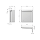 Libra H11 cache anthracite gauche  