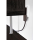 Evoline extra platte plug zwart 250v/16a