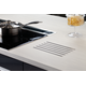 Repose-plat plan de travail inox 6 strips x 296mm  autocollant