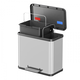 Hailo oko duo plus L 17l+9l zwart h430xb470xd340mm