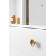 Bouton DISC Ø50 bois noyer