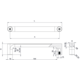 Poignée pinta ea256 l272 chêne 