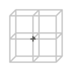 Cadro Nœud d’assemblage quintuple, liaison LED Aspect inox