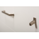 Knop verso 15x31mm zamak geborsteld nikkel