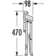 Hailo step-fix escabeau antracite/noir  