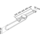 Porte-manteau extensible 34.5cm  