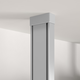 Amari structuur vloer/plafond h.2700mm alu