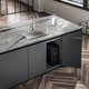 Mythos Water Hub 6 in 1 - Zwenkbare kraan / Zijhendel / RVS