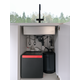 Maris Water Hub - 3 in 1 set met zwenkbare uitloop / Side Lever / Zwart mat / Boiler 4 liter