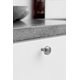 Knop AUTUMN Ø28 H27 zamak rvs-look