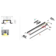 Led profiel Begtin12 JC/S 3000 zwart geanodiseerd